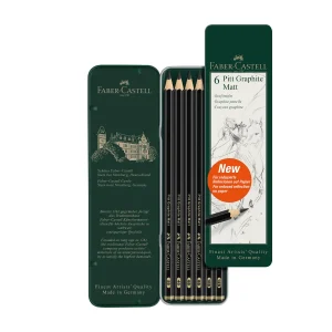 LAPIZ GRAFIT PITT GRAPHITE MATT SET X6