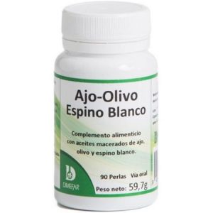 Ajo Olivo Espino Blanco 90 Perlas Dimefar