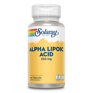 Acido Alfa Lipoico 250Mg Vegan 60caps Solaray
