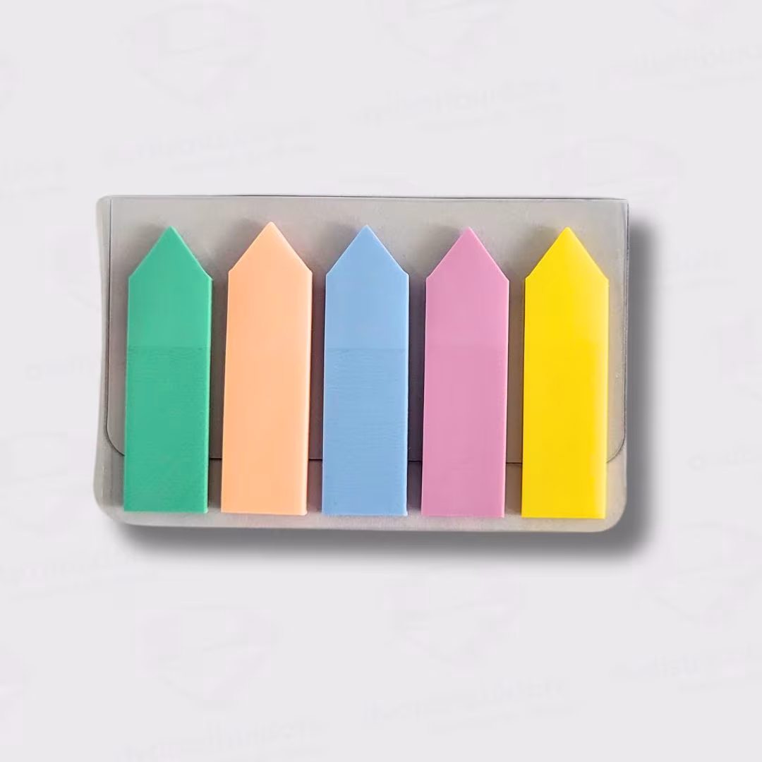 Banderitas Señaladoras Autoadhesivas Pastel Deli – 5 Blocks x 20 Hojas De 12MM x 43MM – Organiza Con Estilo y Color - Imagen 3