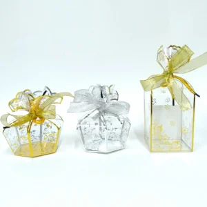CAJAS CLEAR DECORADAS