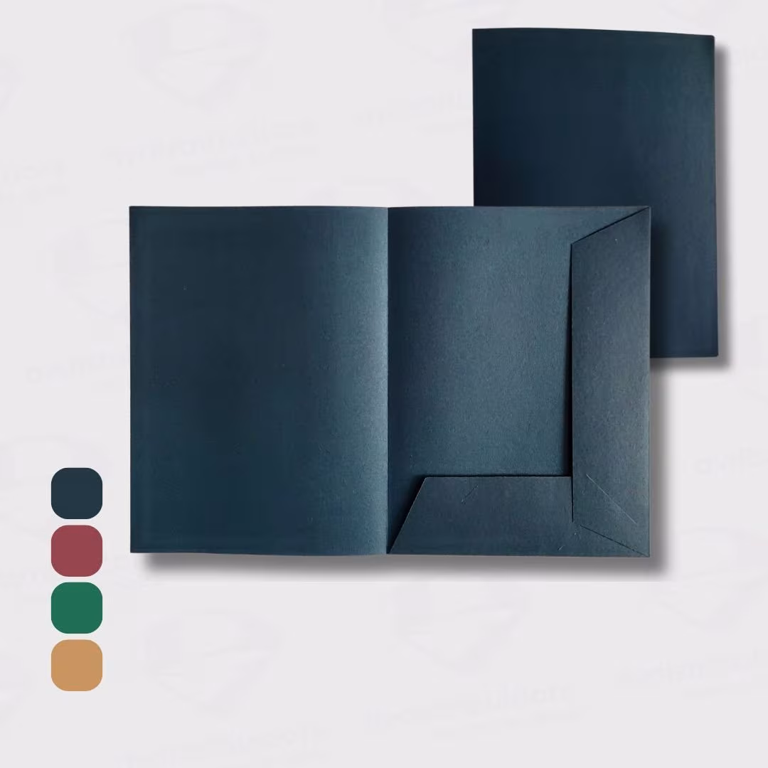 Carpeta De Cartulina Para Presentación 2 Solapas A4 Nepaco – Elegancia y Organización