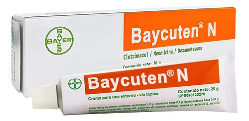 BAYCUTEN-N CR X20GR (CLOTRIMAZOL+DEXAMETASONA) - Imagen 2