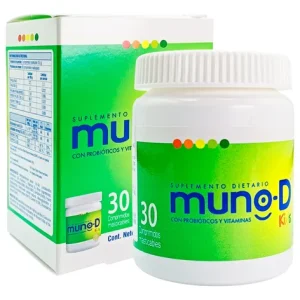 MUNO D KIDS X 30TBS MAST (PROBIOTICOS+VITAMINAS)