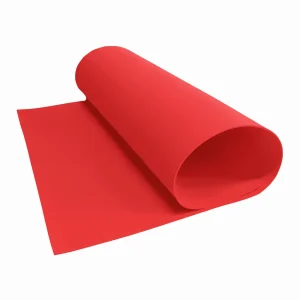 CUERO SPUM 50X70 CM ROJO