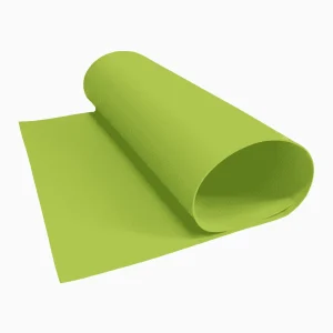 CUERO SPUM 50X70 CM VERDE LIMON