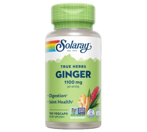 Jengibre 550mg Vegan 100cap Solaray
