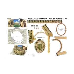 MAQUETA PARA ARMAR COLISEO ROMANO