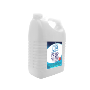 ALCOHOL EN GEL POWER LUM GALON