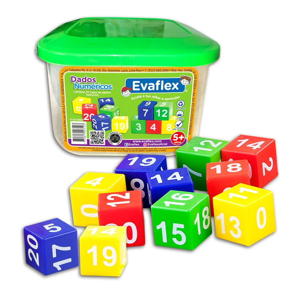 DADOS NUMERICOS – EVAFLEX - Imagen 2