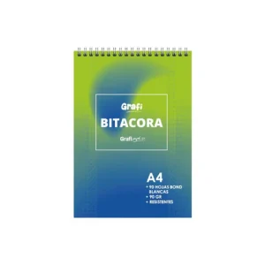 BLOCK BITACORA A4 90 GR –  GRAFIPAPEL