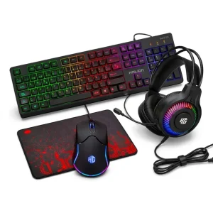 KIT GAMER TEC+MOUSE+AUD+PAD LOTUS HALION