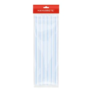 BLISTER SILICONA BARRA GRUESO X6PCS