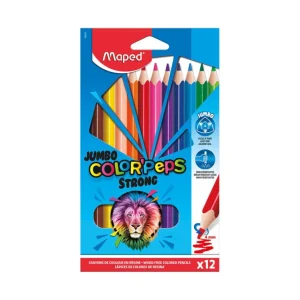 COLORES COLOR PEPS STRONG JUMBO X12 MAPED