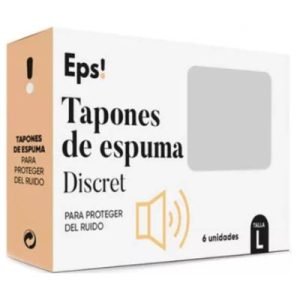 Tapones Espuma Discret Talla L 6 un caja EPS