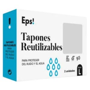 Tapones Reutilizables Talla L 2 un caja EPS