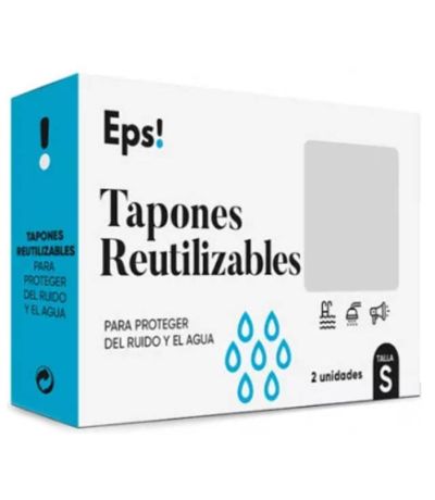 Tapones Reutilizables Talla S 2 un caja EPS