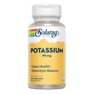 Potasio Citrato 99Mg Vegan 60caps Solaray