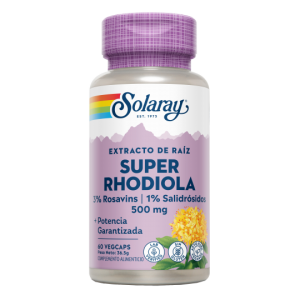 Super Rhodiola Root Extract Rosea 500Mg 60caps Solaray